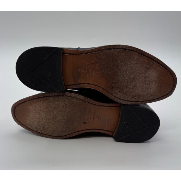 Allen Edmonds Mens Park Avenue Black Leather Lace-Up Oxfords Size 10.5 D - Picture 6 of 13